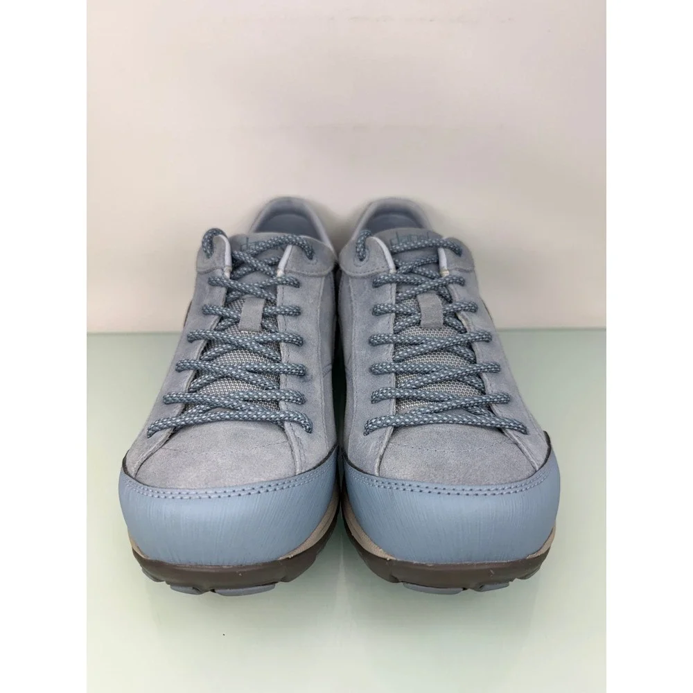 Dansko Paisley Sneakers Sz 40 Gray Blue Waterproof Suede Hiking Walking Goprcore - Picture 3 of 10
